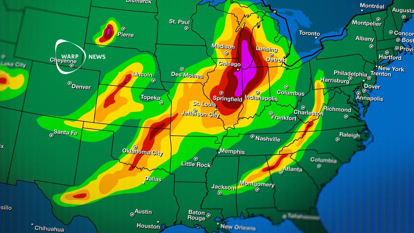🌨️ AI-system gör 20% bättre väderprognoser och med mycket mindre energiåtgång