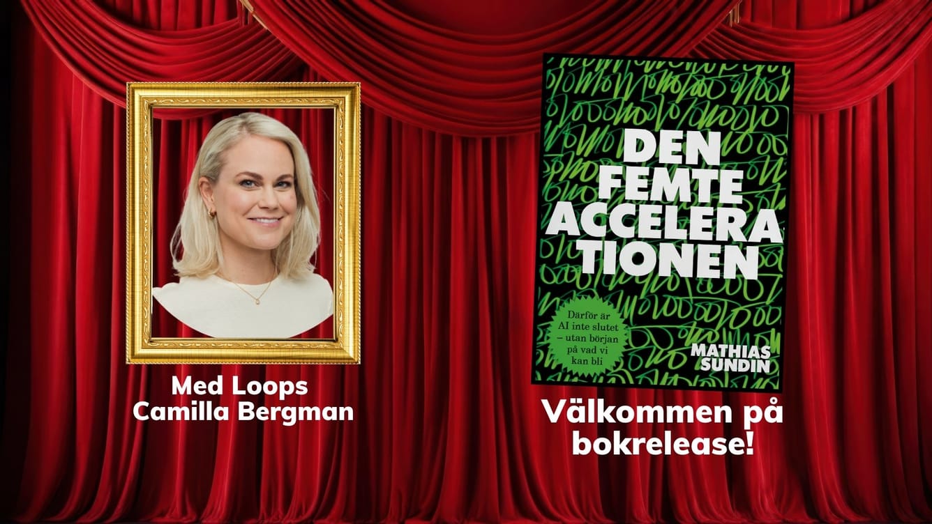 📗 Medieentreprenören Camilla Bergman senaste gästen på bokreleasen