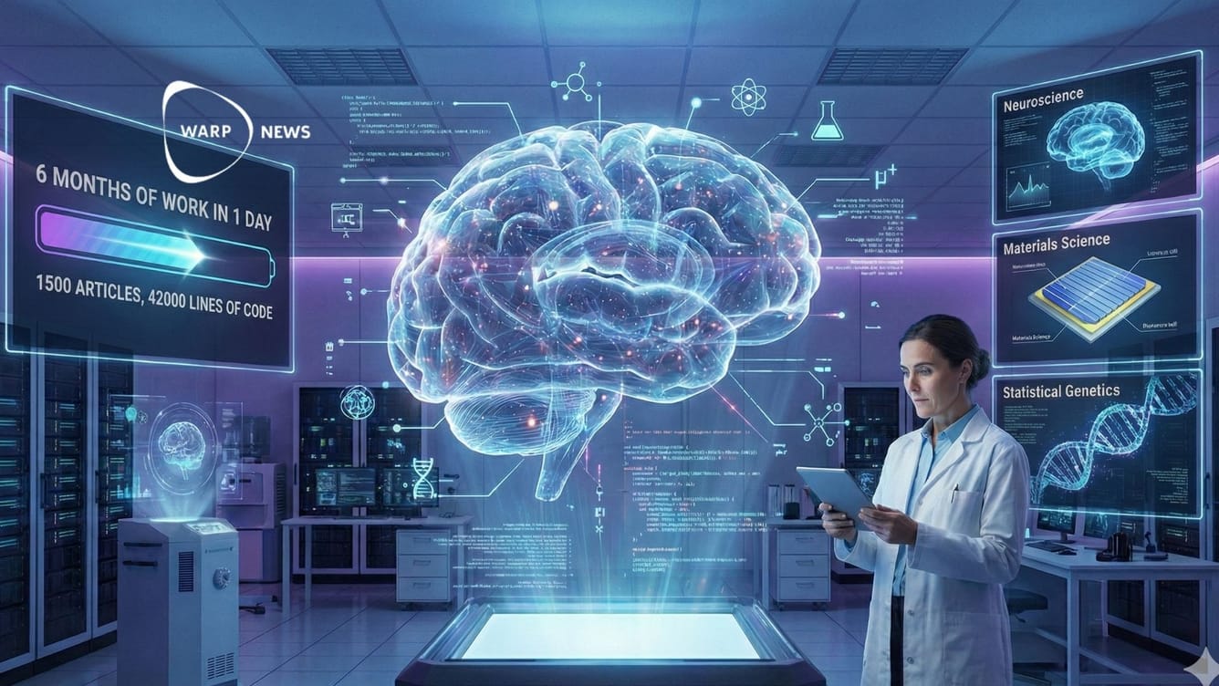 🦾 AI-forskare utför sex månaders arbete på en dag